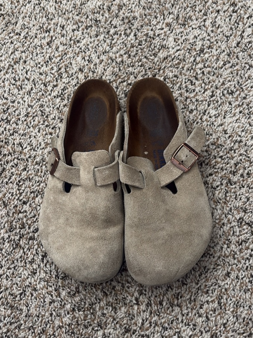 Birkenstock Boston Clog - Taupe